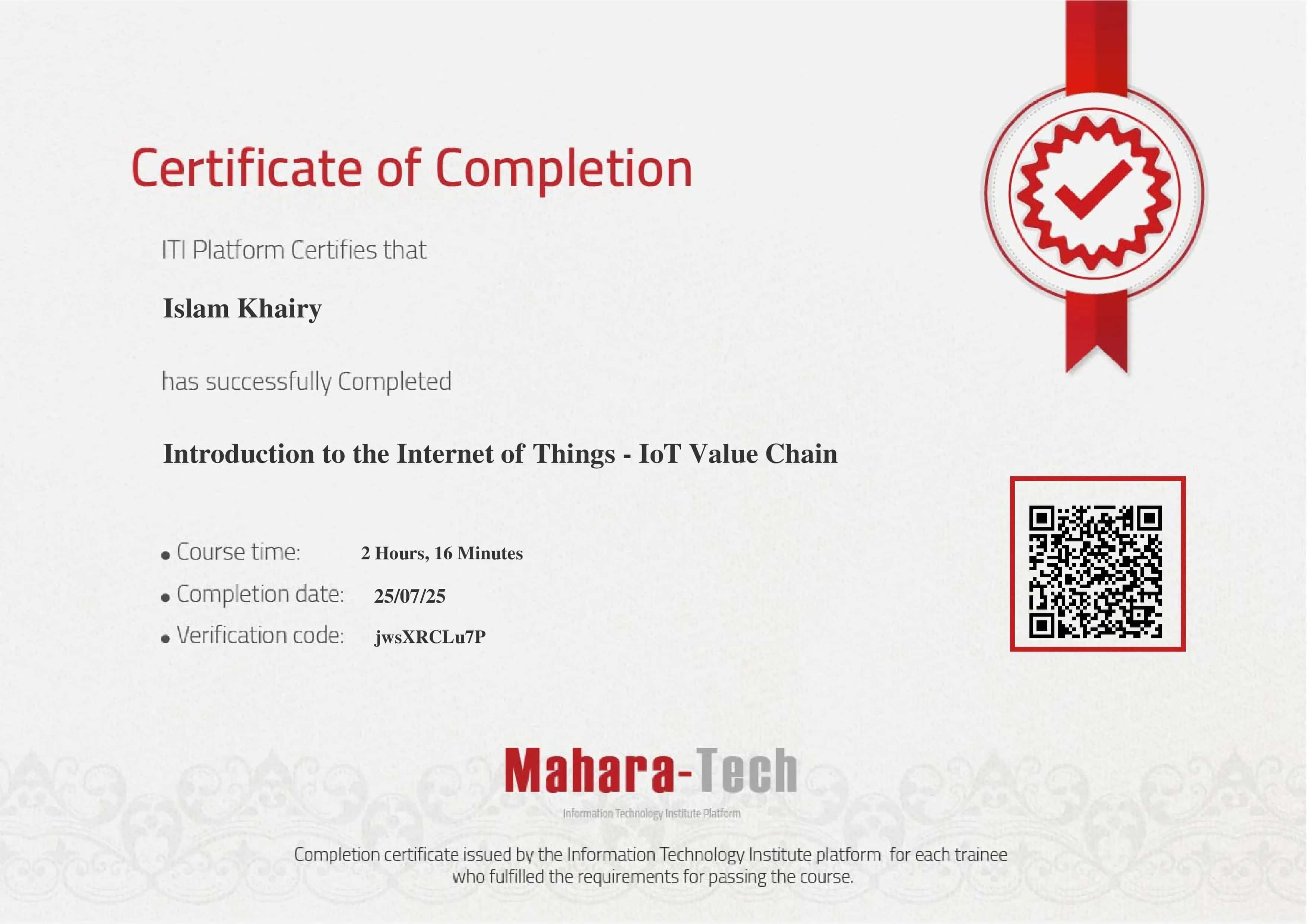 Introduction to the Internet of Things - IoT Value Chain